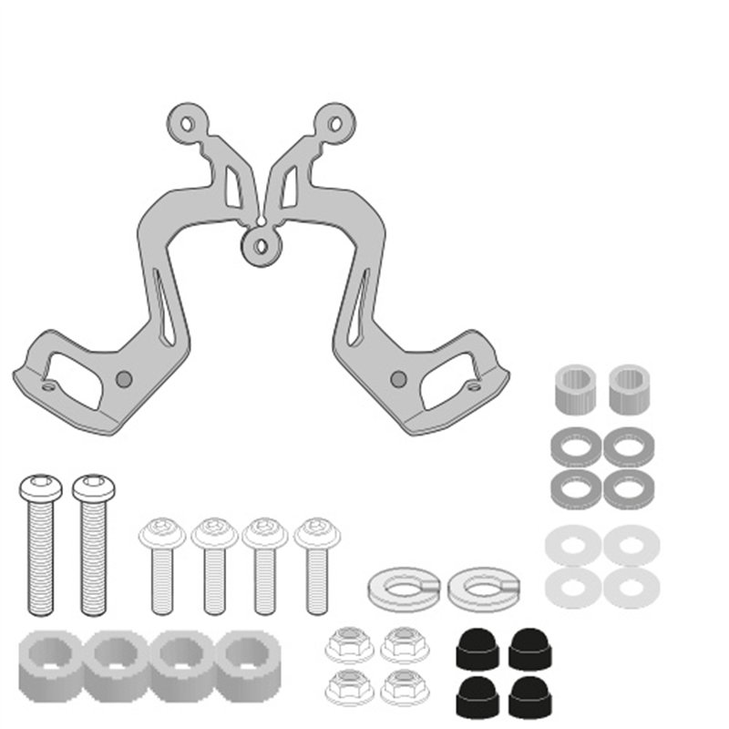SUZUKI GSX-8S (23 25) ANCLAJES CÚPULA GIVI SUZUKI GSX-8S (23 25) ANCLAJES CÚPULA GIVI